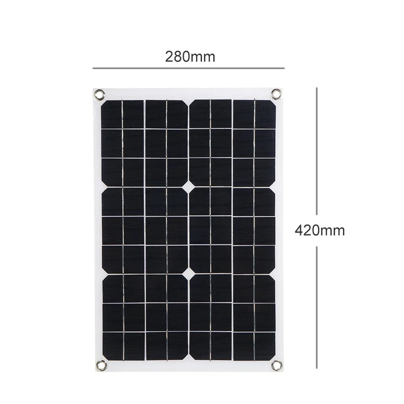 12V to 110V/220V Solar Panel System 12V Solar Panel Battery Charge Controller 4000W Solar Inverter Kit Complete Power Generation